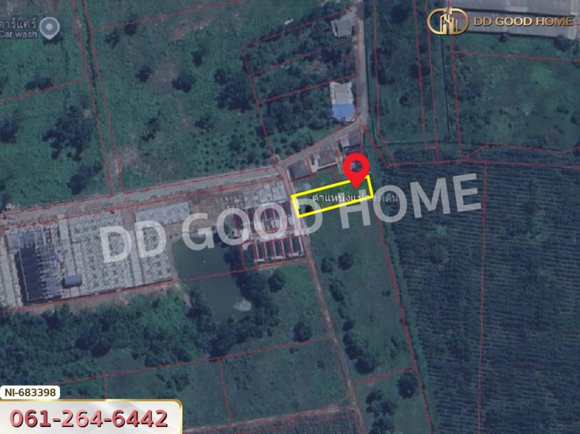 ที่ดินศรีมหาโพธิ 186 ตร.ว. ปราจีนบุรี ใกล้โรงเรียนบ้านโป่งไผ่-7