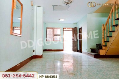 ทาวน์เฮ้าส์ หมู่บ้านสวัสดี 1 ถ.สำเร็จพัฒนา นนทบุรี ใกล้ พลัส มอลล์ บางใหญ่