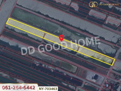 ที่ดินปางปะกง 9 ไร่ 287 ตร.ว. ฉะเชิงเทรา ใกล้โรงเรียนแสมขาววิทยาคาร