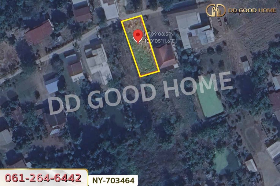 ที่ดินพรหมพิราม 349 ตร.ว. พิษณุโลก ใกล้วัดบ้านซ่อง-2