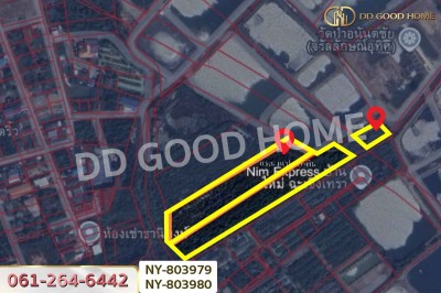 ที่ดินบ้านใหม่ 9 ไร่ 381 ตร.ว. ฉะเชิงเทรา ใกล้วัดป่าอนันตชัย