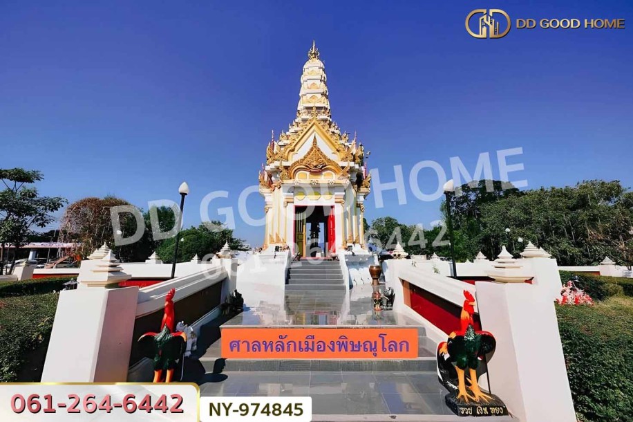 ที่ดินเมืองพิษณุโลก 100.1 ตร.ว. พิษณุโลก ใกล้วัดพระศรีรัตนมหาธาตุวรมหาวิหาร(วัดใหญ่)-9