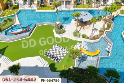 คอนโด เซเว่น ซีส์ โค้ด ดิ อะซูร์ ถ.นาจอมเทียน 4 ชลบุรี ใกล้หาดจอมเทียน พัทยา