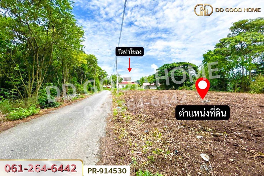 ที่ดินวัดตูม 1 ไร่ 211 ตร.ว. พระนครศรีอยุธยา ใกล้วัดท่าโขลง-10