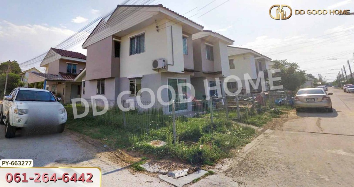 บ้านเดี่ยว หมู่บ้านเอื้ออาทร บุรีรัมย์ (อิสาณ 2) ใกล้สถานีไฟฟ้าบุรีรัมย์ 2-4