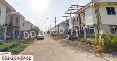 บ้านเดี่ยว หมู่บ้านเอื้ออาทร บุรีรัมย์ (อิสาณ 2) ใกล้สถานีไฟฟ้าบุรีรัมย์ 2