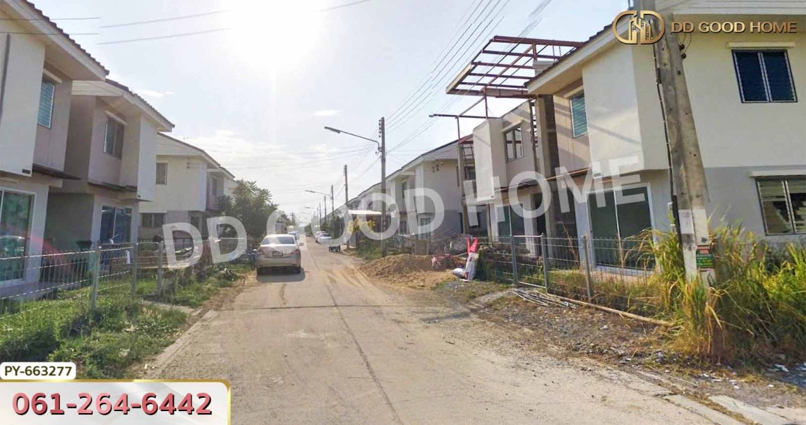 บ้านเดี่ยว หมู่บ้านเอื้ออาทร บุรีรัมย์ (อิสาณ 2) ใกล้สถานีไฟฟ้าบุรีรัมย์ 2-5