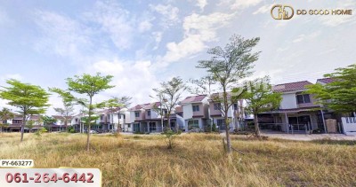 บ้านเดี่ยว หมู่บ้านเอื้ออาทร บุรีรัมย์ (อิสาณ 2) ใกล้สถานีไฟฟ้าบุรีรัมย์ 2