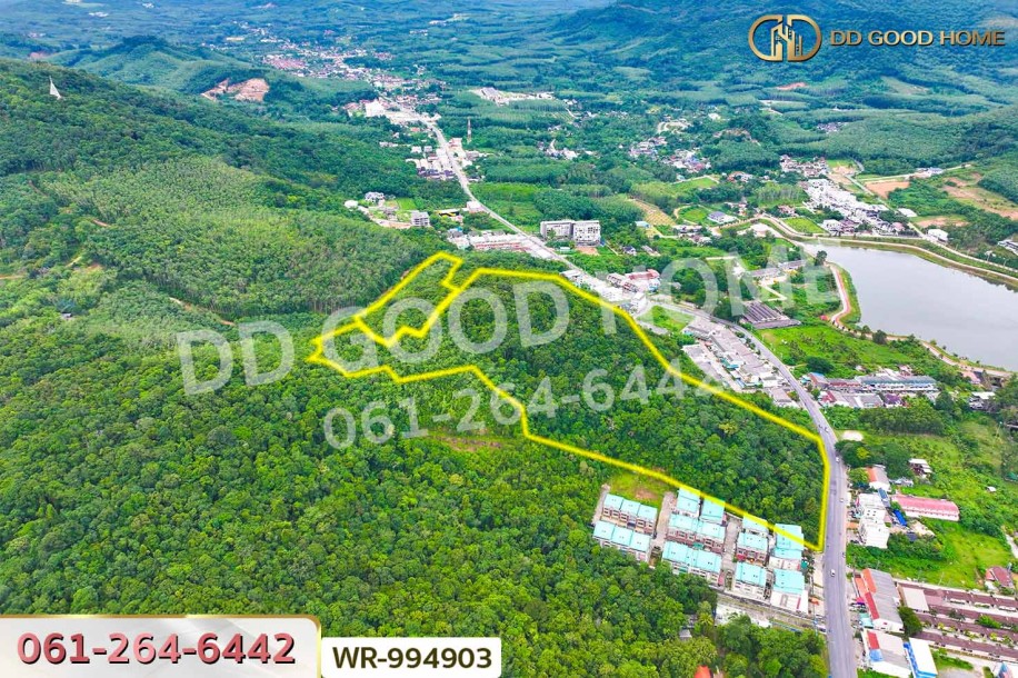 ที่ดินหาดใหญ่ 38 ไร่ 306.2 ตร.ว. สงขลา ใกล้มหาวิทยาลัยสงขลานครินทร์-6