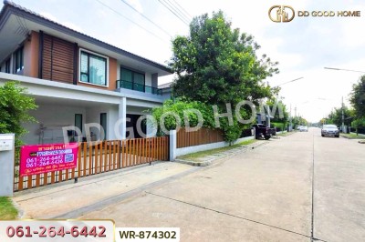 บ้านเดี่ยว คณาสิริ วงแหวน-ลำลูกกา ปทุมธานี ใกล้สวนสนุกดรีมเวิลด์