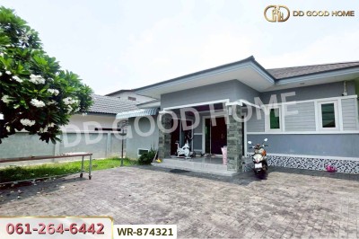 บ้านเดี่ยวต้นโพธิ์ ซ.หมู่บ้านมังกรทอง สิงห์บุรี ใกล้ศาลหลักเมือง