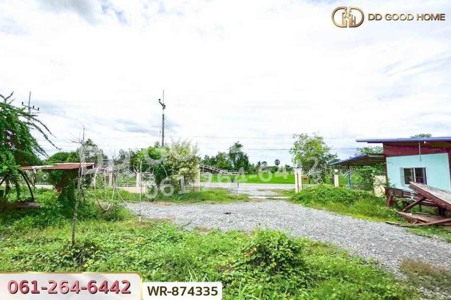 ที่ดินพร้อมบ้านเดี่ยว สองพี่น้อง 4 ไร่ 40.9 ตร.ว. สุพรรณบุรี ใกล้ที่ว่าการอำเภอสองพี่น้อง-4