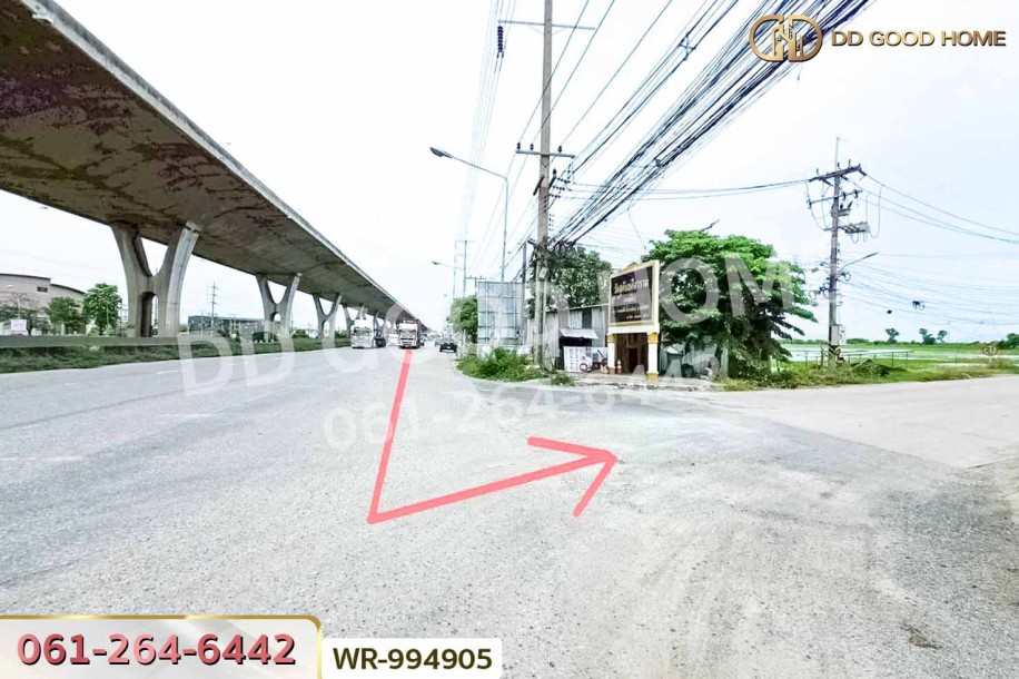 ที่ดิน 6 ไร่ บางปะกง ฉะเชิงเทรา ใกล้โรงพยาบาลจุฬารัตน์ 11 อินเตอร์-7