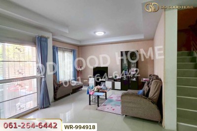 ทาวน์เฮ้าส์ บ้านราชพฤกษ์ ประตูน้ำพระอินทร์ เฟส 2 วังน้อย อยุธยา ใกล้ ตลาดไท