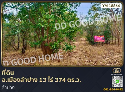 ที่ดิน อ.เมืองลำปาง 13 ไร่ 374 ตร.ว. ลำปาง-1